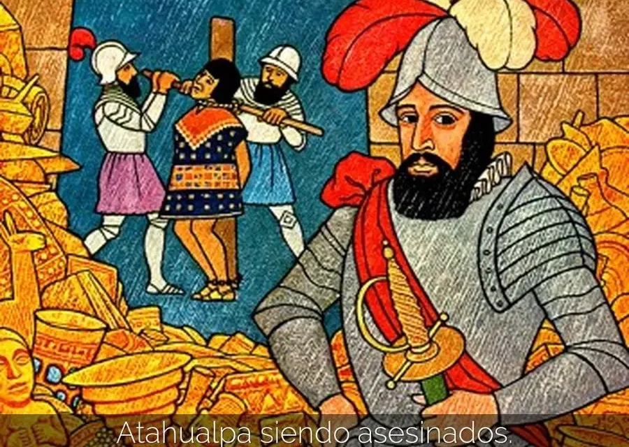 La muerte de Atahualpa